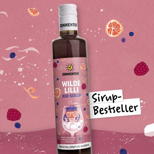 Wilde Lilli Sirup bio 500 ml
