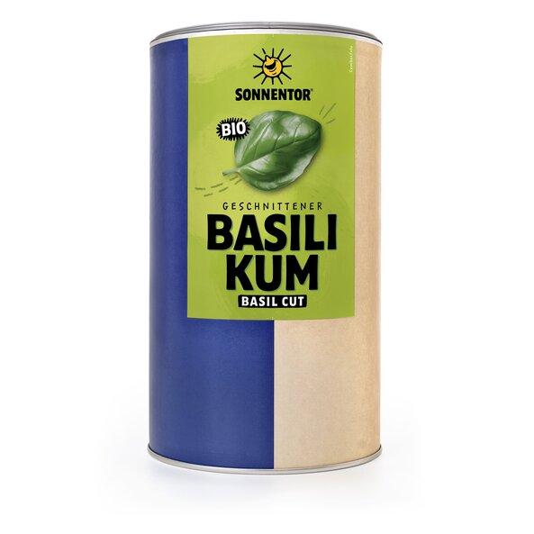 Basilikum geschnitten bio 150 g Gastrodose groß