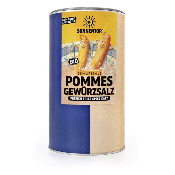 Pommes-Gewürzsalz bio 800 g Gastrodose groß