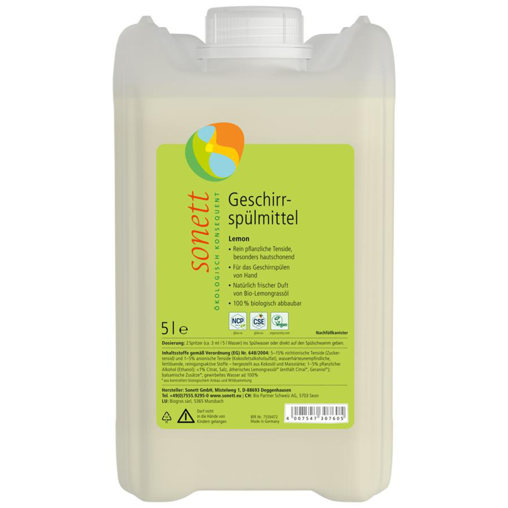 Sonett Geschirrspülmittel Lemon